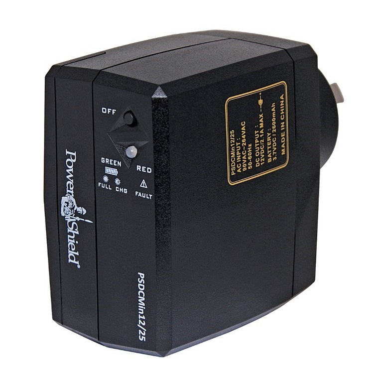 PowerShield DC Mini 12V DC 18W (1.5A) Plug Pack UPS, compact and efficient power backup for small DC devices PowerShield DC Mini 12V DC 18W (1.5A) Plug Pack UPS, compact and efficient power backup for small DC devices